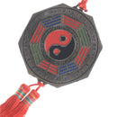 Chinese Feng Shui Bagua Mirror Good Luck Fortune Prayer Hanging Charm Gift FT
