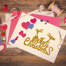Merry Christmas Metal Cutting Dies for DIY Scrapbooking Embossing Stencils