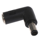 7.4mm to 7.4mm DC Power Plug Connector Adapter 90 Angle for Laptop OZ