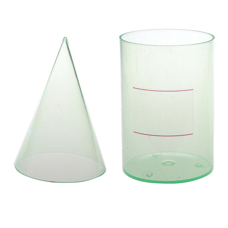 Cylinder Cone Volume Demonstration Kit for Mathematic Teaching Aid - Large