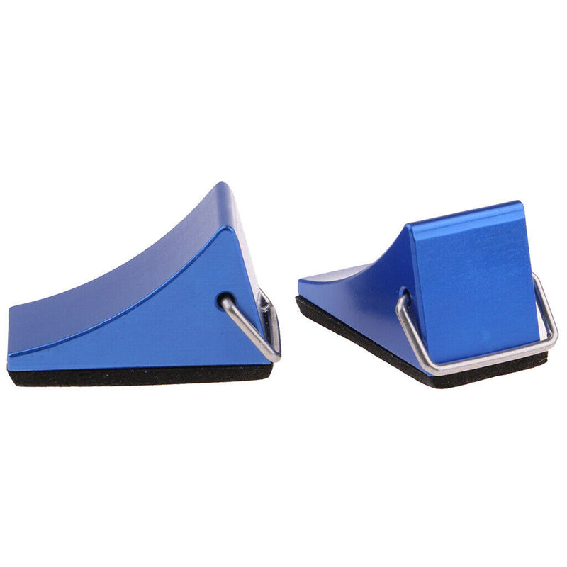 2pcs 1/10 Scale Wheel Stop Tire Chocks Wedge for RC Truck Crawler Tractor