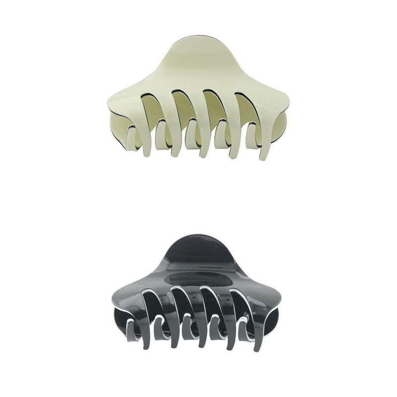2pcs Large Hair Clamp Acrylic Hair Claws Hair Accessories 8.5 X 5cm Women