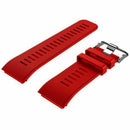 Fashion Sport Silicone Strap Watch Band Strap for Garmin Vivoactive HR (Red