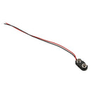 10 x PP3 9V Battery Connector Clip Hard Wearing ABS Tinned Wire Leads 150mm F3C6