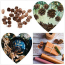 30x Pine Cone Pineal Nuts Hanging Ornaments Wedding Decorations Adornments
