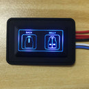 Silicone Button Double Control Switch Temperature Switch 5V-12V Newest Useful