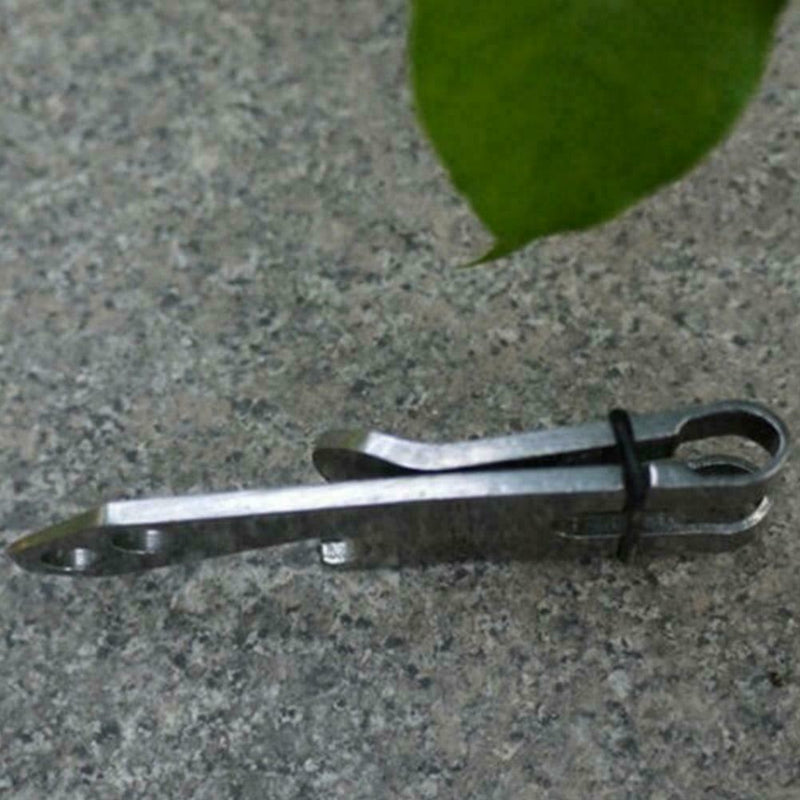 1* Carabiner Multifunctional Key Chain Cash Belt Clip Hanger Outdoor Holder N9K7