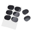 16pcs Alto/tenor Sax Clarinet Mouthpiece Patches Pads Cushions, 0.8mm Black TEUS