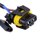 2Pcs Relay Wiring Fit for H4 Hi/Lo HID Bi-Xenon Kit Harness Controller DC 12V