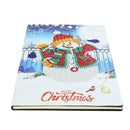 DIY Snowman Special Shaped Diamond Painting 50 Pages Students A5 Sketchbook