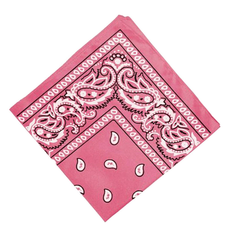 One Dozen Cotton Paisley Print Bandana Scarf Head Wrap Hair Band Kerchief