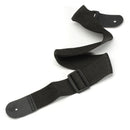 Black Adjustable Leather Ends Guitar Strap for Electric Acoustic Guitar BassB3C
