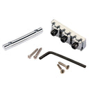 Electric Guitar String Retainer Bar + Locking Nut String Lock Chrome