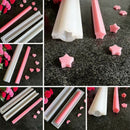 Diy Hand Soap Mold Heart-Shaped Cake Mould Silicone Tube Column Mould For H B4B8
