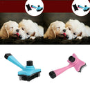 2pcs Pet Dog Cat Puppy Hair Trimmer Comb Brush Slicker Shedding Rake with Push