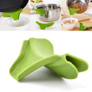 Anti-spill Slip On Pour Soup Spout Funnel Ã‚Â Kitchen Pots Pans Bowls Jars Tools