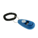 Pet Tainer Whistle Easy Puppy Training Obedience Agility Keyring Blue