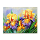 DIY 5D Diamond Embroidery Butterfly orchid Round Diamond Painting (Butterfl