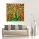 Full Drill Diamond Peacock Painting DIY Mosaic Cross Stitch Bedroom Decor