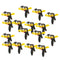 16 Pieces Heavy Duty Plastic Impact Head Sprinkler, 25-360 Degree Rotating Range