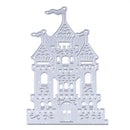 Castle Design Metal Steel Die Cutting Dies Stencils Scrapbooking Embossing