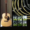 Set of 6 Steel Strings for Acoustic Guitar 150XL 1 M New High Quality sdf