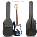 40/41'' Oxford Padded Electric Bass Guitar Gig Bag Case Double Straps Backpack