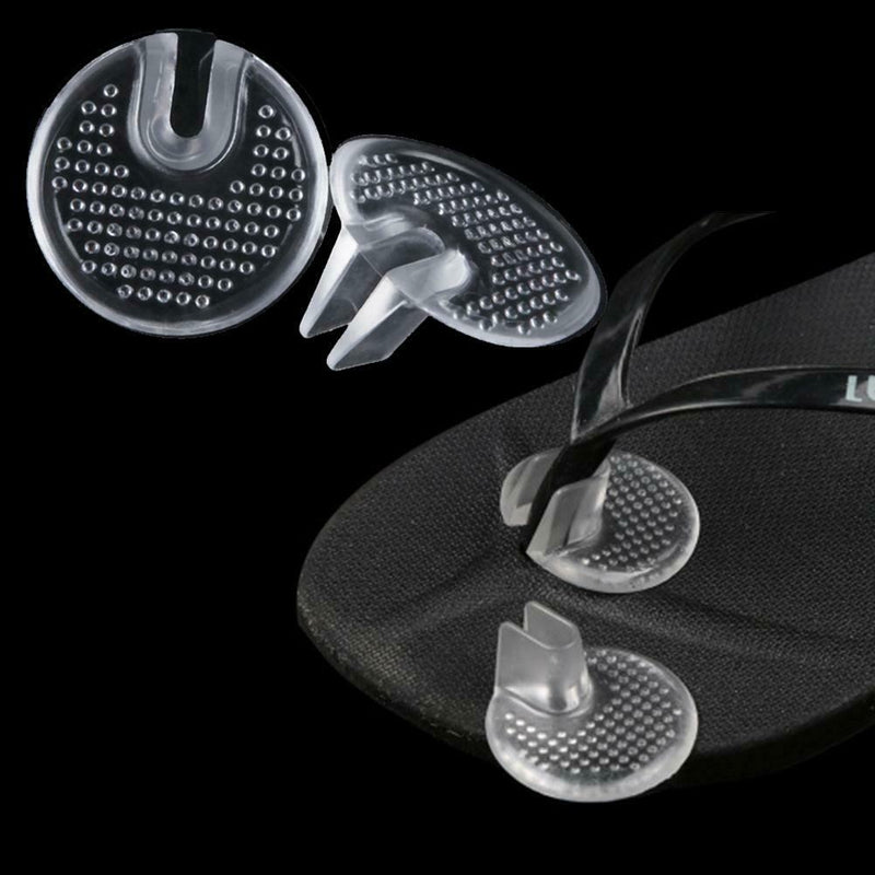 1pair Mini Invisible Silicone Anti-Flip Insoles Pads Foot Massage Foot Care A