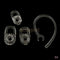4x Universal Replacement Spare Earhook Earbuds for Plantronics Headphone White