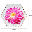 5D DIY Full Drill Diamond Painting Flower Hexagon Cross Stitch Embroidery(1