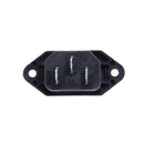 5Pcs IEC 320 C14 Male Plug Panel AC 250V 10A Power Inlet Sockets Connectors OZ