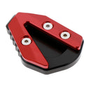 Motorcycle Kickstand Side Stand Extension Footpad For YAMAHA YZFR6 17-19 Red