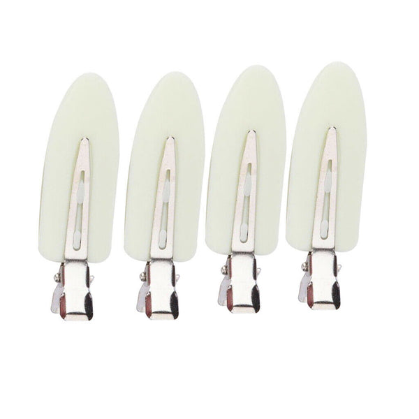 Pack of 4 No Bend Hair Clips, Pin Curl Clips, No Crease Hair Clip for Hairstyle