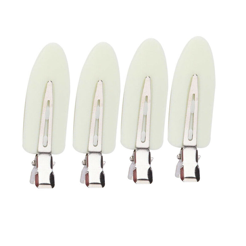 Pack of 4 No Bend Hair Clips, Pin Curl Clips, No Crease Hair Clip for Hairstyle