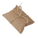 50 pcs Gift Gift Box Box Pillow Box Wedding Birthday Brown