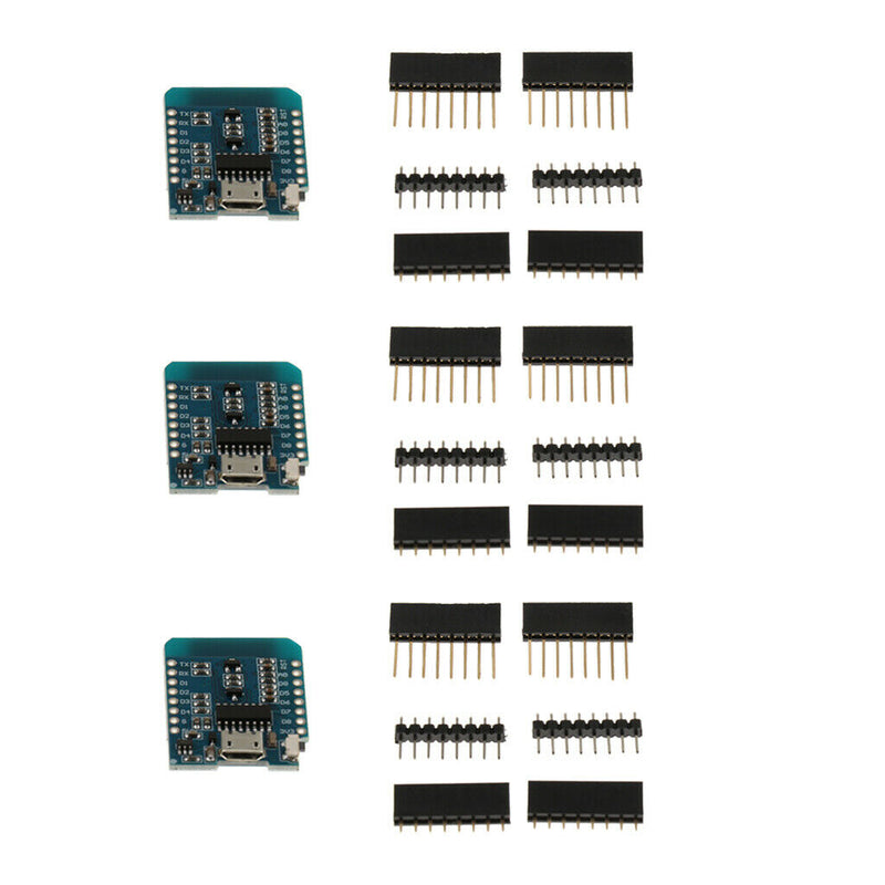 3 x for for for for for D1 Mini NodeMcu 4M bytes Lua WIFI Development Board Base