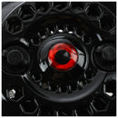 Black nylon reel fly for fishing wire reel for fisherman