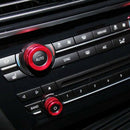 Aluminum AC Climate Control and Radio Volume Knob Ring Covers for 2014/2015