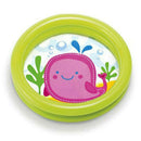 Portable Baby Inflatable Swimming Pool Cartoon Round Basin Water Bathtub 15 L