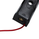 Single Side 1 x 1.5V AA Battery Case Holder Case Black