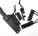 Outdoor Magnesium Rod Cover Link System Belt Clip for K Sheath with Fire Stick