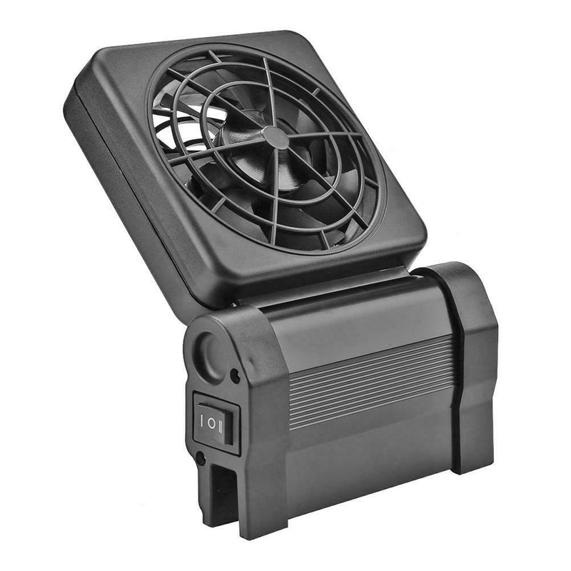 Aquarium Cooling Fan Multi-angle Temperature Control Fish Tank Cooler (S)
