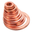 280pcs 12 Sizes Seal Copper Crush Washer Standard Braided Clutch Brake Hose
