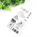 Learning Silicone Clear Stamp Seal Scrapbooking Diary Crafts Muilt Photo Ca Q3N7