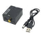 Optical Coaxial Digital  To Analog Audio Converter Adapter RCA L / R