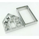 10pcs Gingerbread House Cookie Cake Cutter Mold Biscuit Mould For Christmas