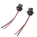2pcs T20 7443 Car Bulb Holder Lamp Socket Adapter LED Side Light Connector