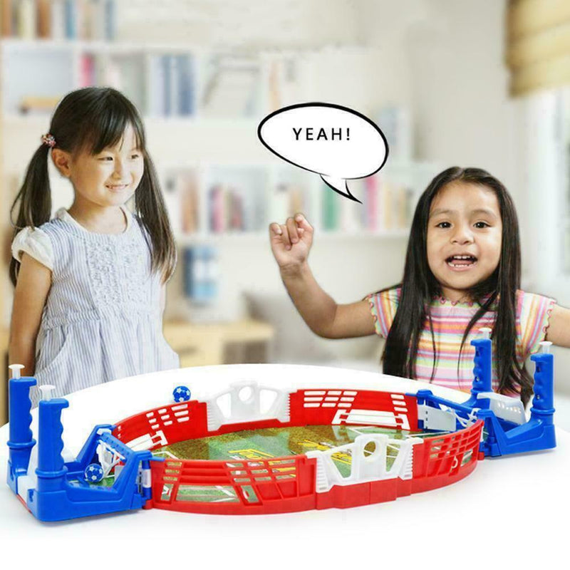 Tabletop Soccer Pinball Games Football Match Educational For Children Toys L0P4