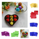 500x Chocolate Candy Sweets DIY Package Foil Paper Aluminum Tinfoil Wrappers