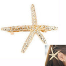 Women's jewelry hair accessories starfish hairpin